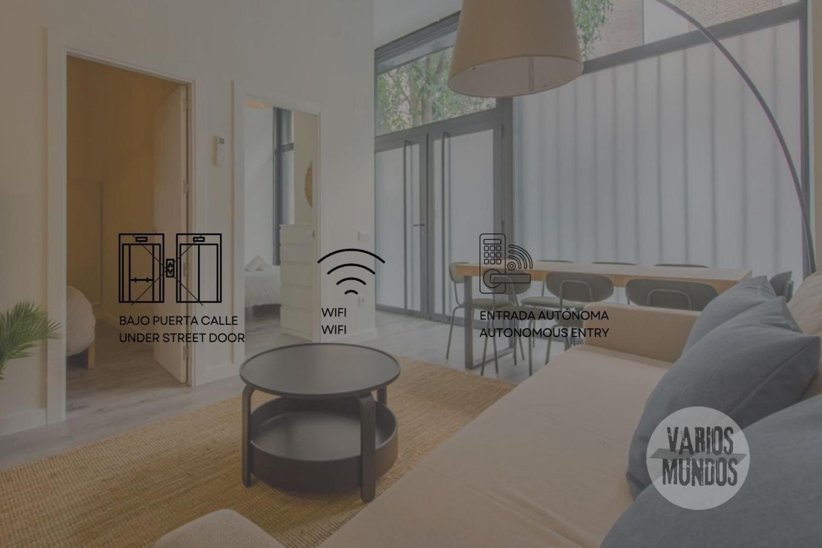 Central&Modern Apt 4Hab Para 9P En La Latina 马德里 外观 照片